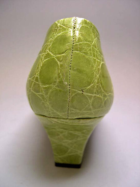 Shoes, House of Dior (French, founded 1946), turtle skin, French