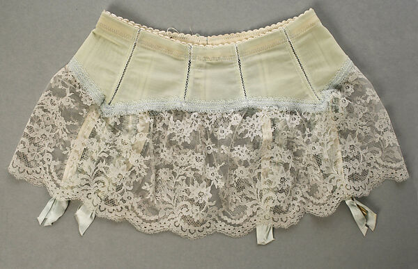 Garter belt, House of Dior (French, founded 1946), nylon, French