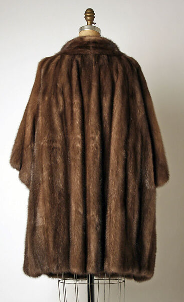 Coat, House of Dior (French, founded 1946), fur, leather, French