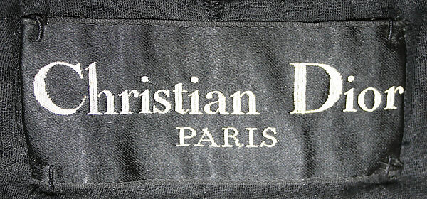 Evening dress, House of Dior (French, founded 1946), cotton, silk, French