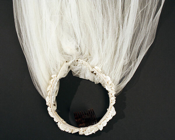 Wedding ensemble, House of Dior (French, founded 1946), cotton, beading, French