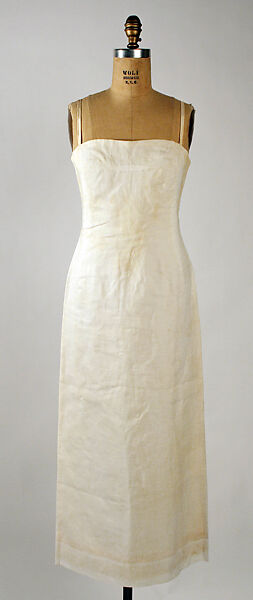 Wedding ensemble, House of Dior (French, founded 1946), cotton, beading, French