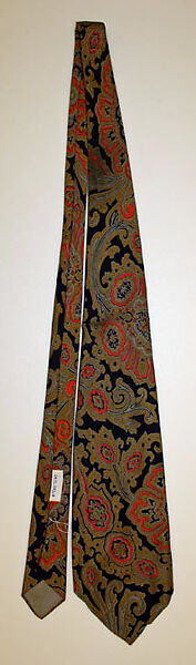 Necktie, House of Dior (French, founded 1946), silk, French 