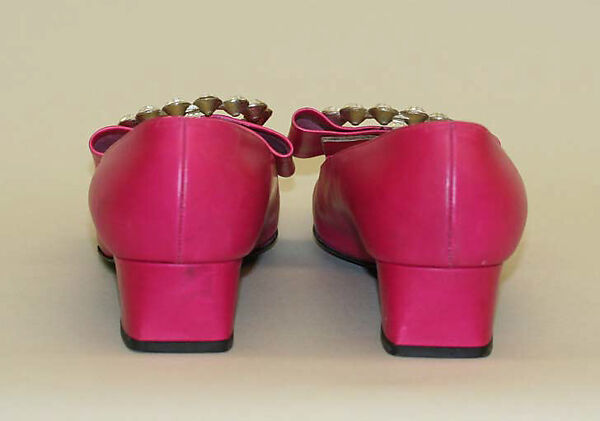 Shoes, House of Dior (French, founded 1946), leather, French