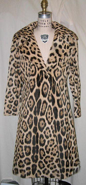 Coat, House of Dior (French, founded 1946), fur, leather, French