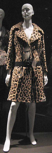 Coat, House of Dior (French, founded 1946), fur, leather, French