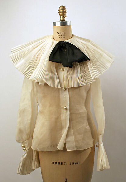 Blouse, House of Dior (French, founded 1946), [no medium available], French 
