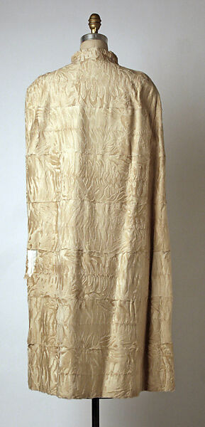 Cape, House of Dior (French, founded 1946), fur, silk, French
