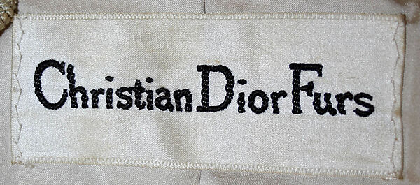 Cape, House of Dior (French, founded 1946), fur, silk, French