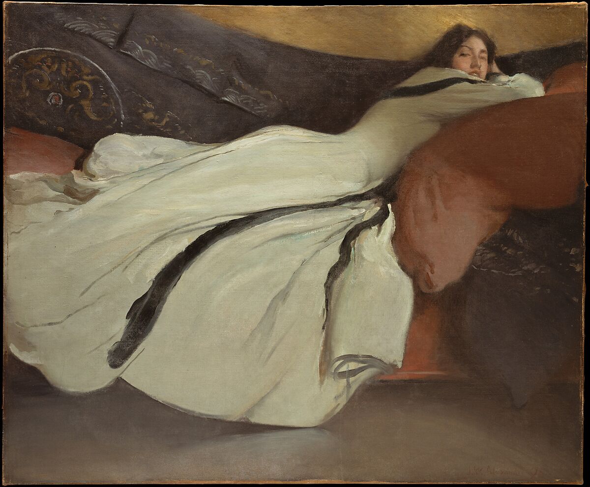 John White Alexander | Repose | American | The Metropolitan Museum of Art