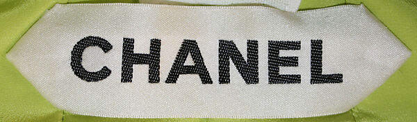 Suit, House of Chanel (French, founded 1910), a) wool; silk, metal; b,c) silk; d) metal, French