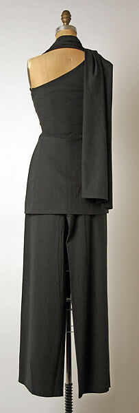 Ensemble, Jean Paul Gaultier (French, born 1952), a,b) wool, spandex, French