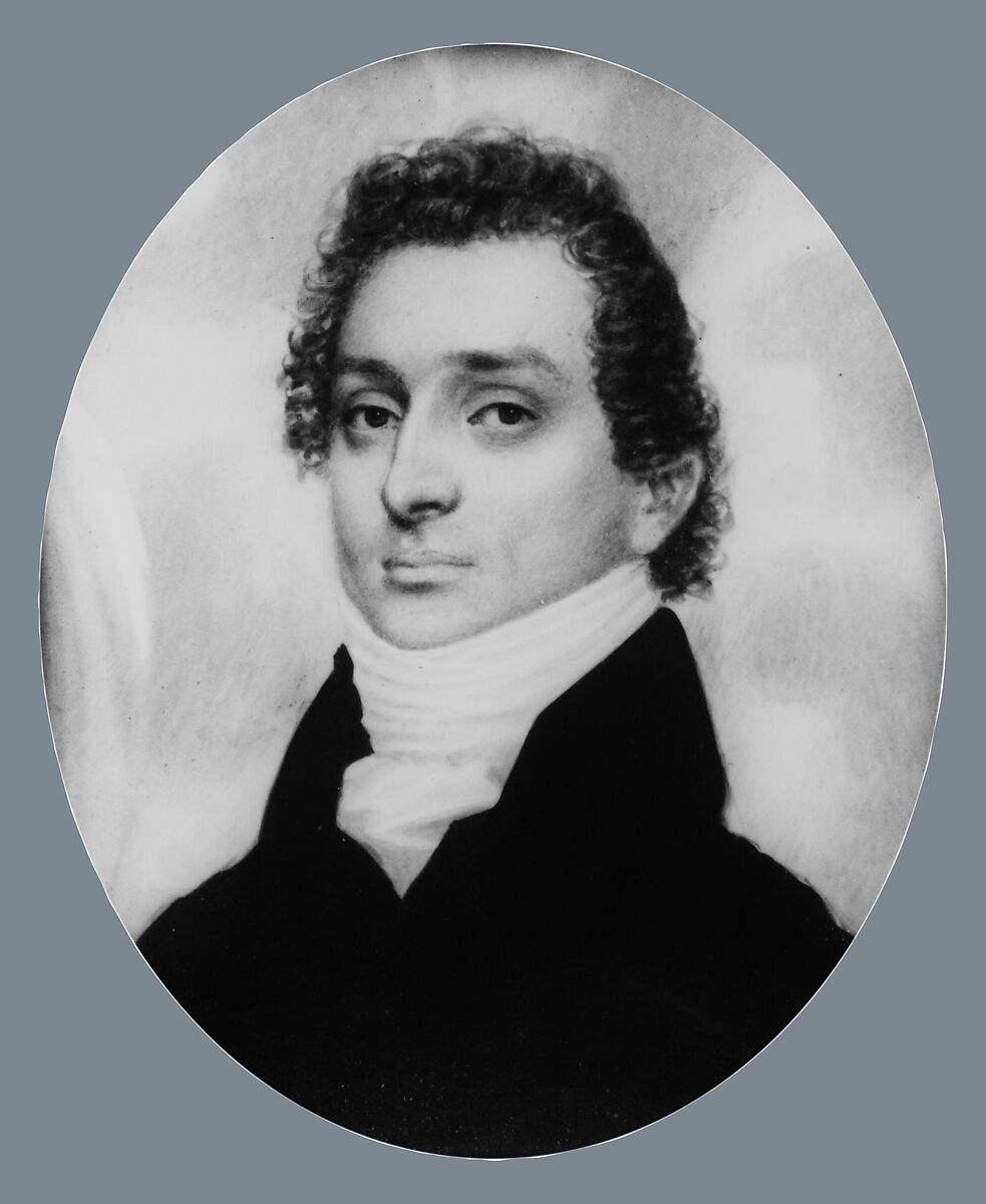 Maurice Levy, Attributed to Ezra Ames (American, Framingham, Massachusetts 1768–1836 Albany, New York), Watercolor on ivory, American