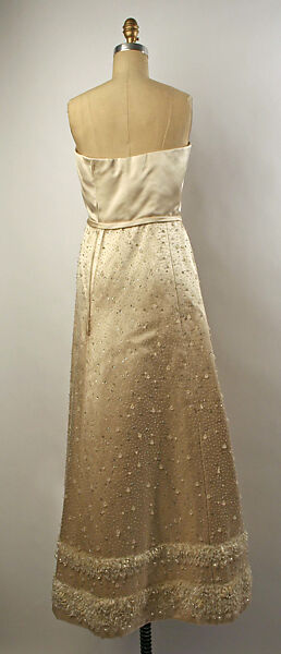 Evening ensemble, House of Dior (French, founded 1946), silk, French