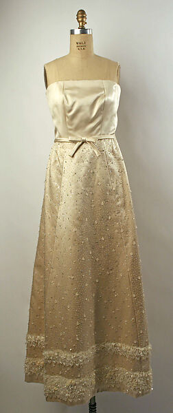 Evening ensemble, House of Dior (French, founded 1946), silk, French