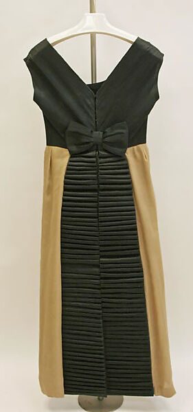 Evening dress, Lanvin-Castillo (French, active 1950–62), silk, French