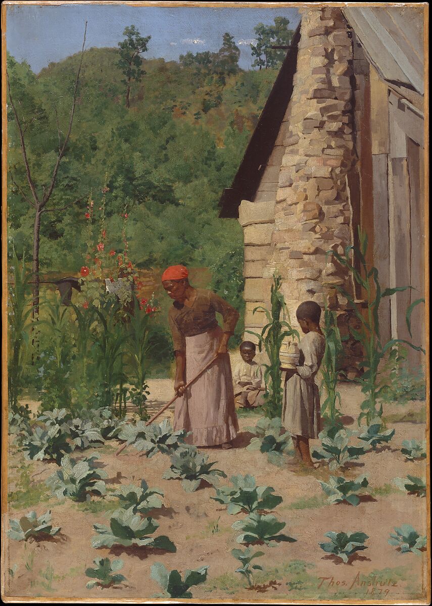 The Way They Live, Thomas Anshutz (American, Newport, Kentucky 1851–1912 Fort Washington, Pennsylvania), Oil on canvas, American 