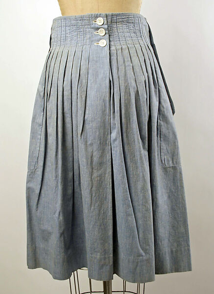 Skirt, cotton, American or European
