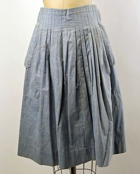 Skirt, cotton, American or European 