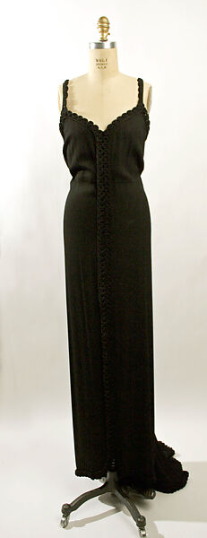 Evening ensemble, Bergdorf Goodman (American, founded 1899), rayon, silk, American