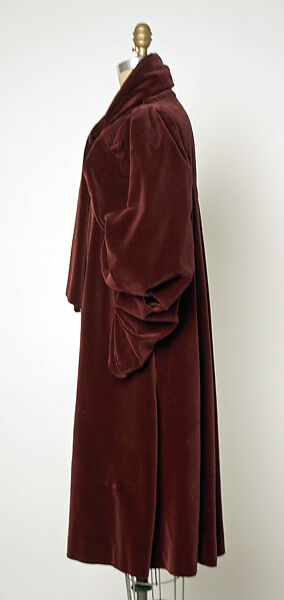 Coat, Jenny (French, 1909–1937), cotton, rayon, French