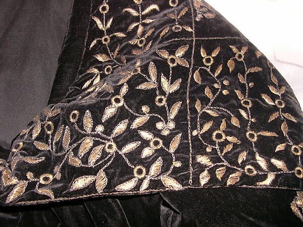 Evening jacket, Prince Tirtoff, New York, silk, metallic thread, American
