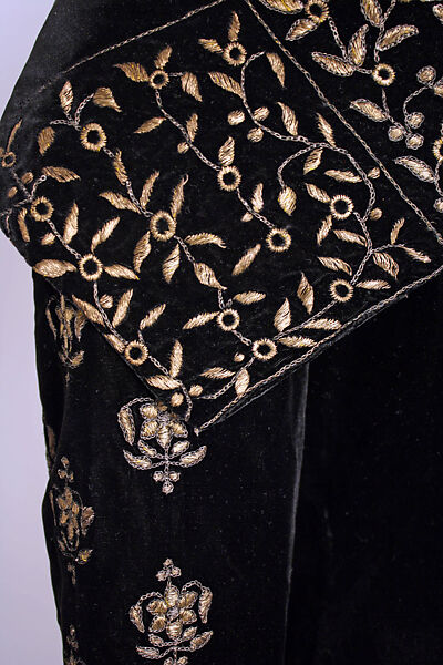 Evening jacket, Prince Tirtoff, New York, silk, metallic thread, American