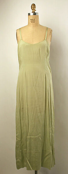 Dress, cotton, silk, French