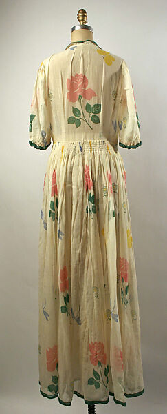 Dress, cotton, French