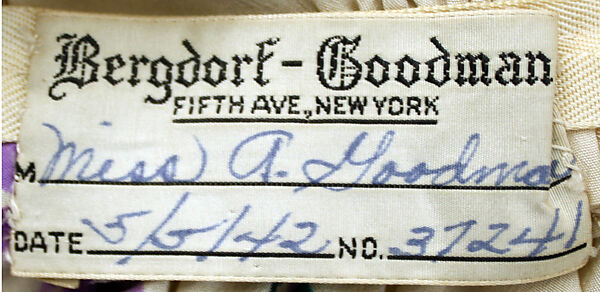 Dinner dress, Mark Mooring (American), silk, American