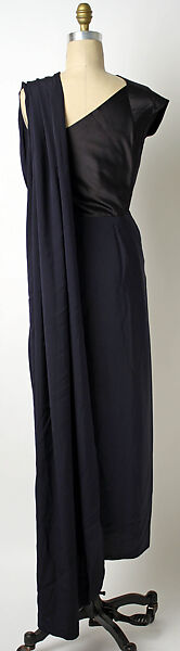 Dinner dress, Mark Mooring (American), silk, American