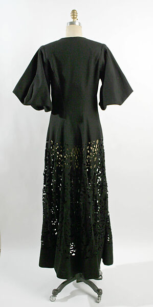 Evening coat, wool, American or European