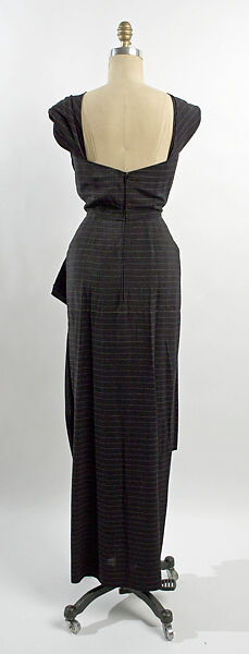 Dress, Madeleine Vramant (French), teca estron, rayon, French