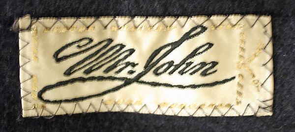 Jacket, Mr. John, Inc. (American, 1948–1970), wool, American or European