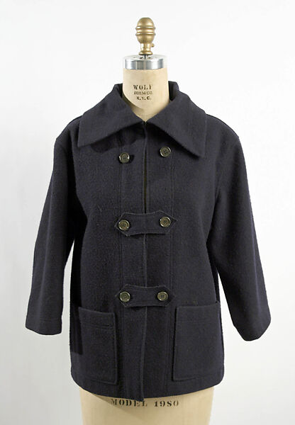 Jacket, Mr. John, Inc. (American, 1948–1970), wool, American or European 