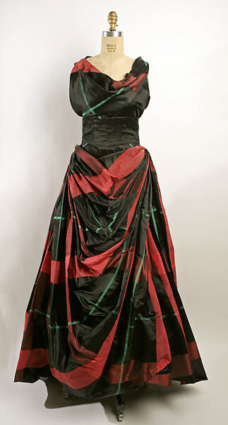 Evening dress, Bergdorf Goodman (American, founded 1899), silk, American or European 