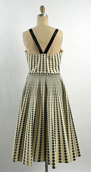 Dress, Loomtogs (American), wool, rayon, American