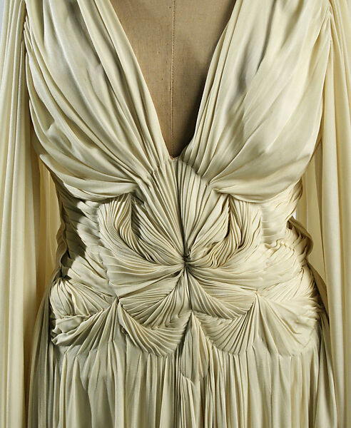 Evening dress, Marcelle Alix (French, 1941–1959), acetate, French