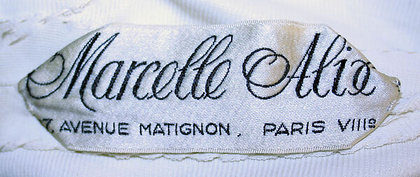 Evening dress, Marcelle Alix (French, 1941–1959), acetate, French