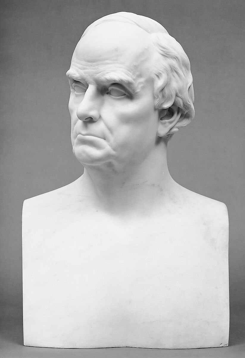 Daniel Webster, Thomas Ball (American, Charlestown, Massachusetts 1819–1911 Montclair, New Jersey), Marble, American 
