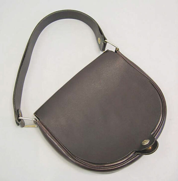 Purse, House of Dior (French, founded 1946), leather, metal, French 