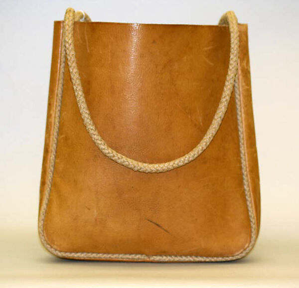 Purse, House of Dior (French, founded 1946), leather, cotton, French 