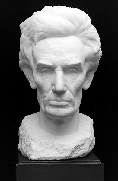 Abraham Lincoln, George Grey Barnard (American, Bellefonte, Pennsylvania 1863–1938 New York), Marble, American 