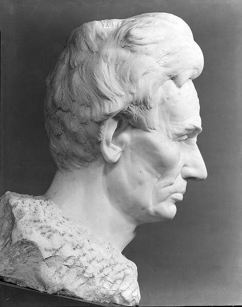 Abraham Lincoln, George Grey Barnard (American, Bellefonte, Pennsylvania 1863–1938 New York), Marble, American