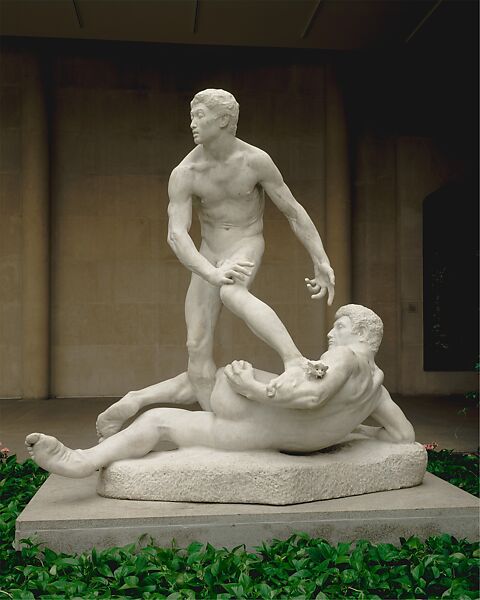 The Struggle of the Two Natures in Man, George Grey Barnard (American, Bellefonte, Pennsylvania 1863–1938 New York), Marble, American 