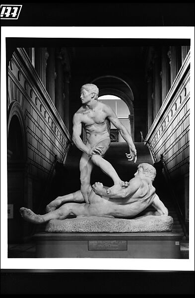 The Struggle of the Two Natures in Man, George Grey Barnard (American, Bellefonte, Pennsylvania 1863–1938 New York), Marble, American