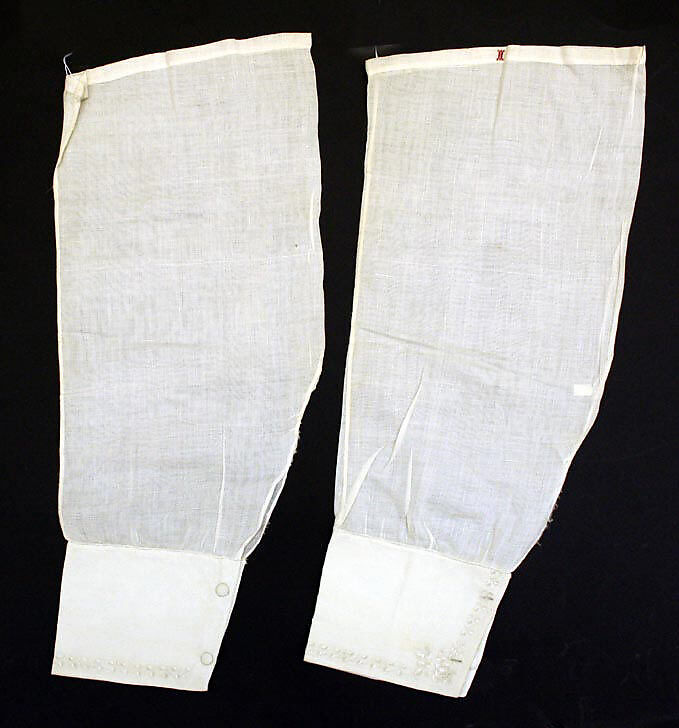 Accessory set, linen, American