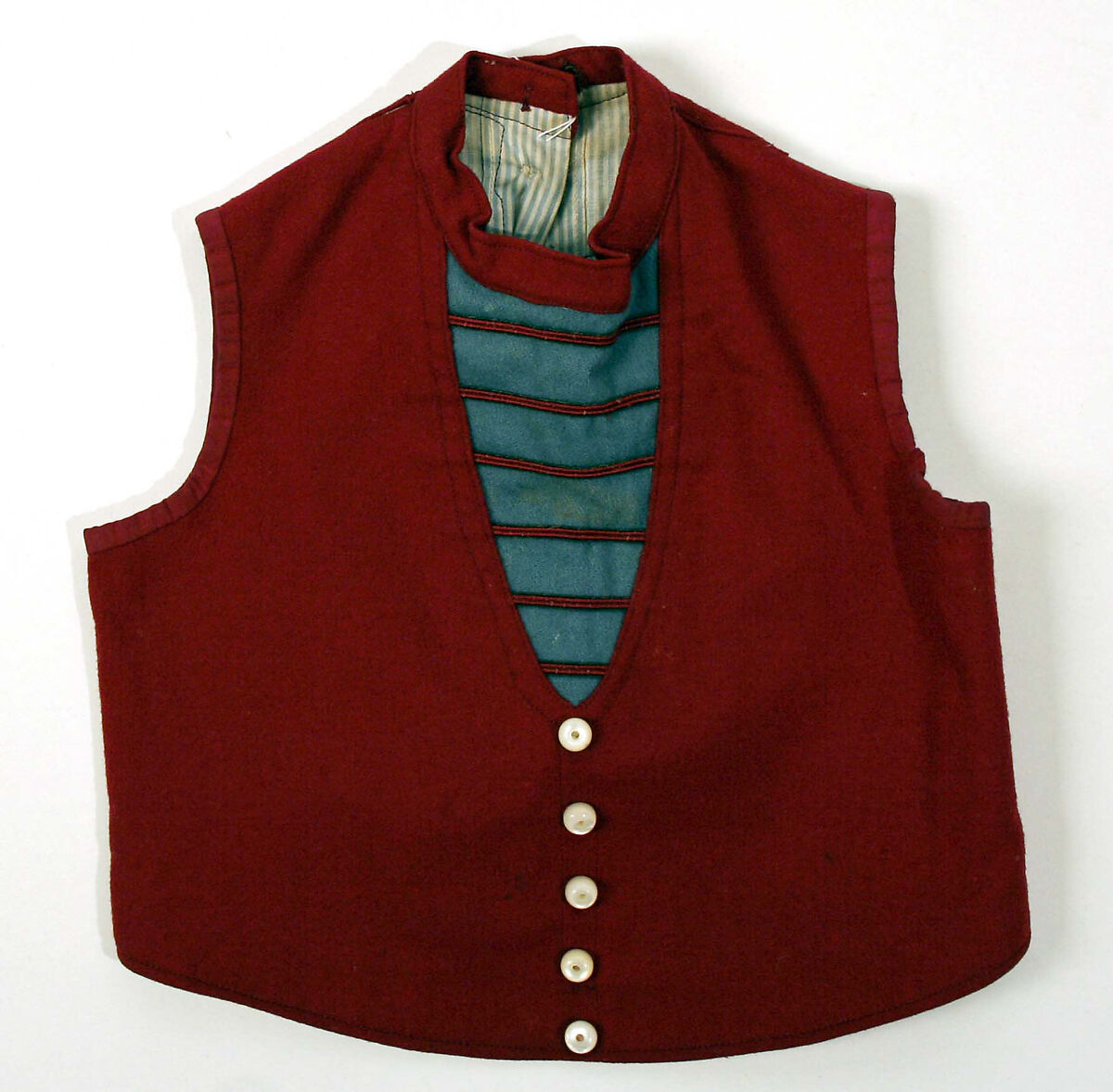 Suit, wool, cotton, silk, American