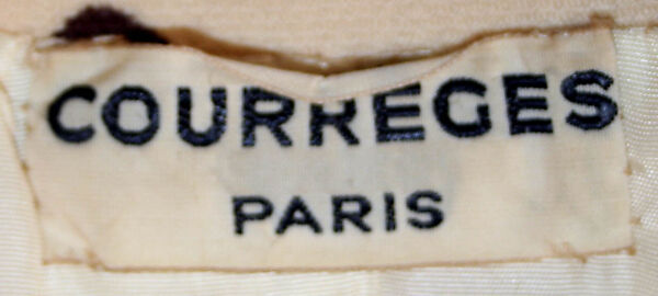 Coat, André Courrèges (French, Pau 1923–2016 Neuilly-sur-Seine), wool, leather, French