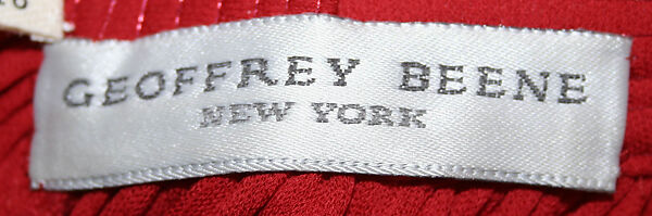 Evening dress, Geoffrey Beene (American, Haynesville, Louisiana 1927–2004 New York), silk, American